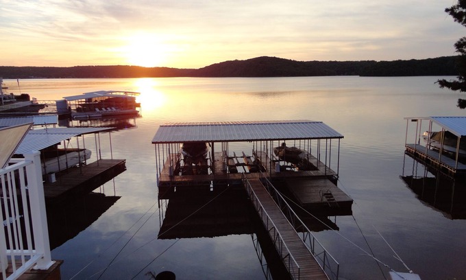 Gravois Mills House | Pet Friendly! Lake Home with Boat/Swim Dock on the Gravois Arm