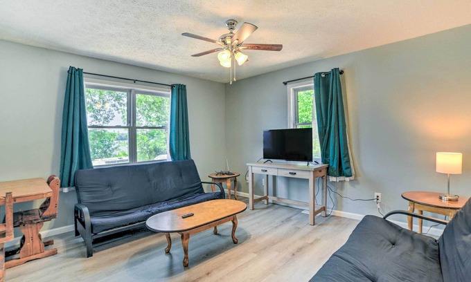 Cadiz Cabin | Pet-Friendly Lakefront Cabin w/ Boat Rentals!