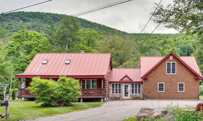 Lincoln Cabin | Pet-Friendly Lincoln Retreat w/ Game Room!