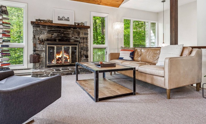 West Hartford House | Pet-Friendly, Mountainside Home | Treetop Lodge