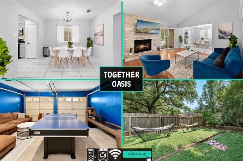 Milwood House | Pet Friendly - Q2 & Domain - King Bed, Pool Table