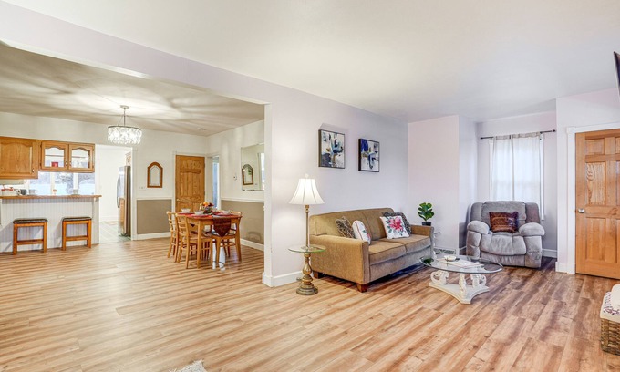 Syracuse House | Pet-Friendly Syracuse Home w/ Private Yard!