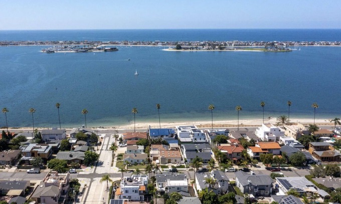 Crown Point House | Pet/Kid Friendly Beach home with Hot tub and playground area