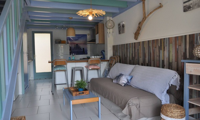Lacanau-Ocean Ski Chalet | Petite maison jumelée dans agréable residence avec piscine - 243631