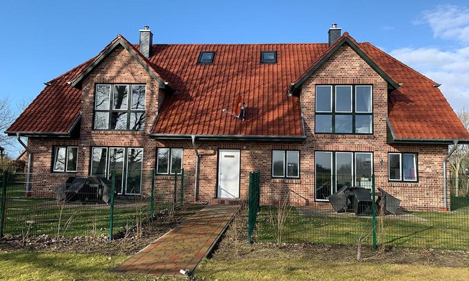 Vollerwiek Apartment | Pfahlbau, Ferienwohnung für 4 Personen - Erwachsene oder Kinder - in DE FEERJENHUSEN am Haubarg von Vollerwiek, Fertigstellung April 2020