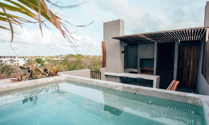 Tulum Apartment | PH Luxury 1 BR - Private Pool & Grill
