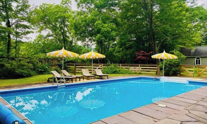 Phoenicia House | Phoenicia Farmhouse: Heated Pool | Mtn View Oasis