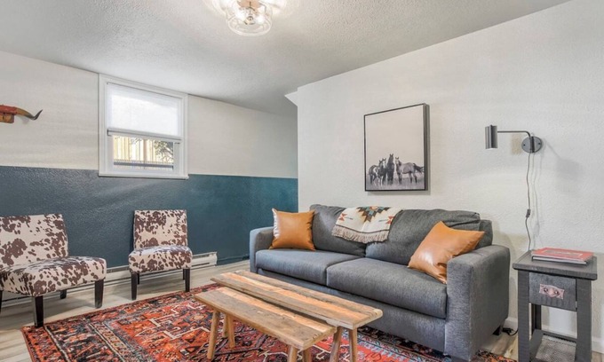 Central Colorado Springs Apartment | Pikes Divine! Apartment w BBQ & Fire Pit