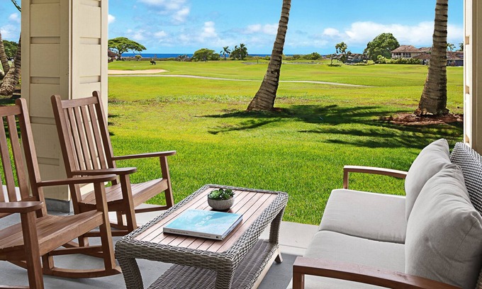 Poipu Condo | Pili Mai at Poipu #08F By Parrish Kauai - central AC, near pool, spa & fitness c
