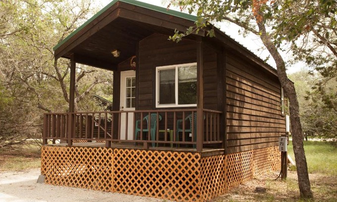 Lincoln Acres Resort | Pio Pico Camping Resort Two-Bedroom Cabin 12