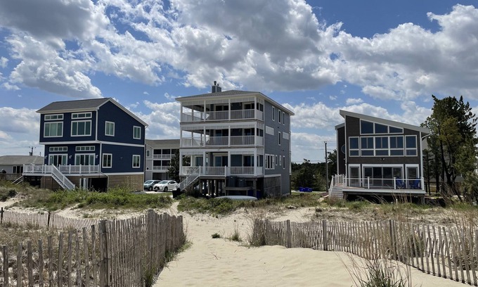 Broadkill Beach House | Piper's Paradise - Beachfront, Views, Sonos, Sauna, Tesla charger, Arcade