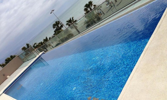 Roquetas de Mar Apartment | Piso 1a Linea piscina 3D