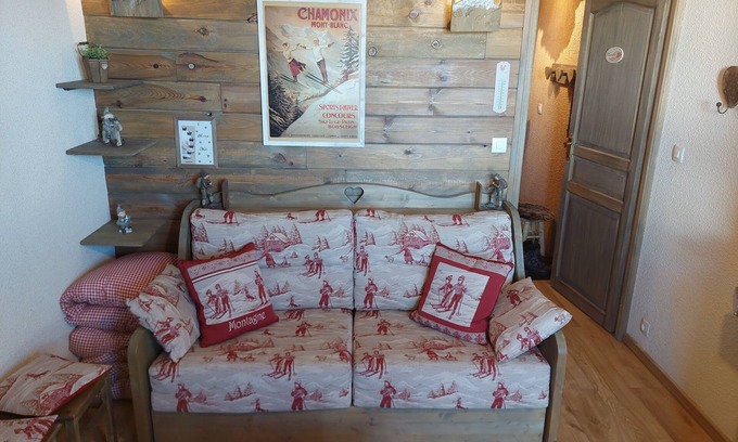 Plagne Villages Apartment | Plagne Village apartment at the foot of the slopes