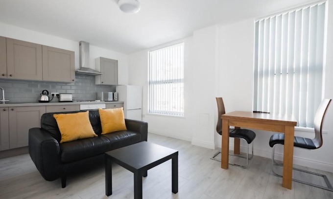 Hull Apartment | Platform Stadium apartment with parking