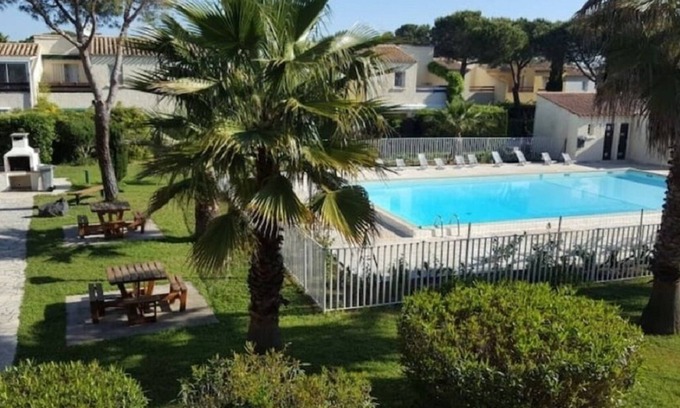 Cap d'Agde House | Pleasant House T4 Res. ELEUTHERA, Pool + Sauna
