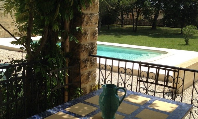 Blauzac Villa | PLEASANT VILLA WITH PRIVATE POOL, NEAR UZES, GARD. JULY DISPO