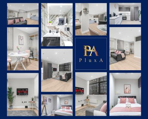 Harrow Apartment | Pluxa Blush - Blush Gem with Private Entrance, Workplace, Harrow Haven
