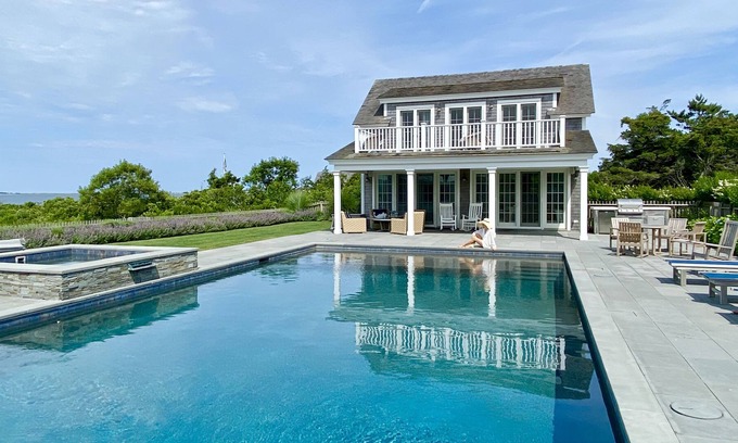 Pocomo House | Pocomo Waterfront Beach House with Pool, Spa and new guest house!