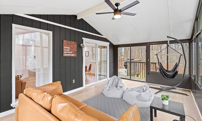 East Stroudsburg House | Pocono Luxury Retreat - Games, Hot tub and More!