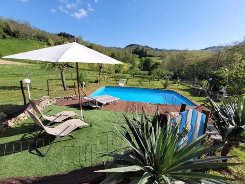 Porciano Villa | Podere La Machiusa - Villa with pool