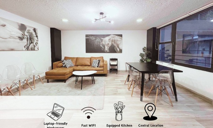Miguel Hidalgo Apartment | Polanco Apt Steps from Masaryk Ave Ideal for Group