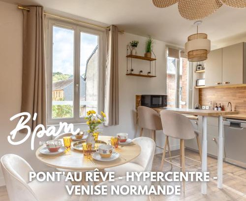 Pont-Audemer Apartment | Pont'Au Rêve - Hypercentre - Venise Normande