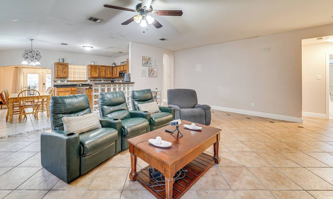 West San Antonio House | Pool Access & Fenced Yard: San Antonio Family Home