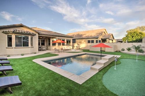 Estrella Mountain Ranch House | Pool and Game Room Home in Goodyear Near Golfing