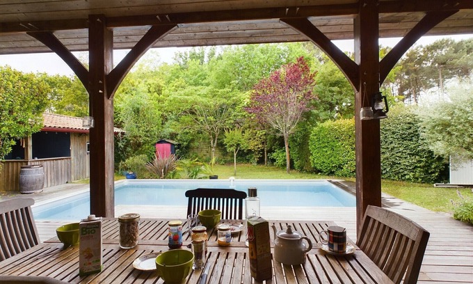 Lanton House | Pool and serenity - House for 6 people