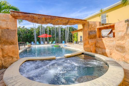 Port Saint Lucie Villa | Pool and Spa Spacious Port St Lucie Villa!