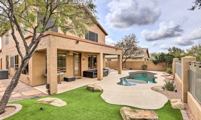 Tatum Ranch House | Pool, Fire Pit: Central Cave Creek Retreat!