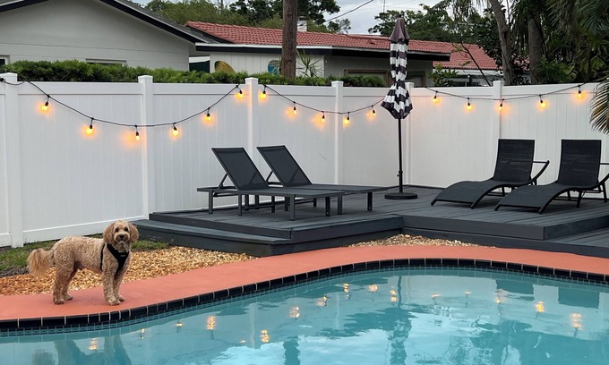Seminole House | Pool home close to the beach and trails