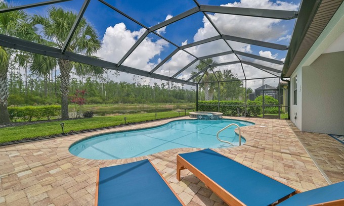 Estero House | *Pool Home with lake view at The Preserve at Estero*