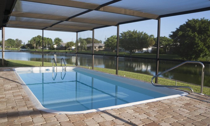 Venice Gardens House | Pool home with quiet lake view and wildlife