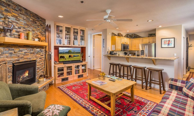 Steamboat Springs Condo | Pool, Hot Tub, Fitness Room, BBQ, Garage, 2-balconies, Short Walk to Ski Slopes