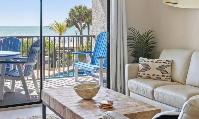 St. Pete Beach Condo | POOL OPEN! Caprice · Stunning beachfront views on St. Pete Beach