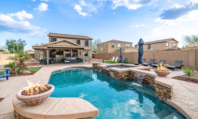 Estrella Mountain Ranch House | Pool & Patio: Family-Friendly Goodyear Home!
