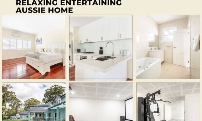 Killara House | Pool*Spa*Home Theatre*Gym*4 Bedroom 4 Bathroom House