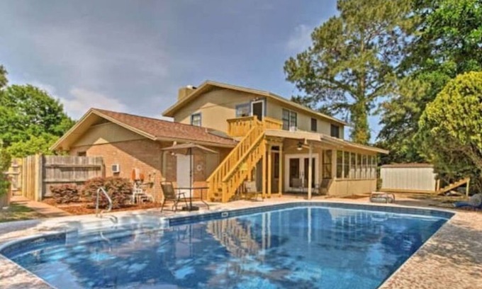 Northeast Pensacola House | Pool-Spacious Retreat, Comfortable Main House