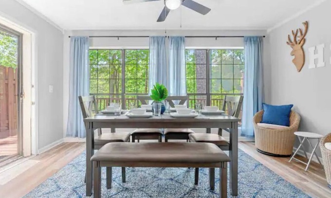 Hot Springs Village House | POOLS: Outdoor-Seasonal, CREEK & GOLF VIEW, WALK 2 FISHING LAKE, DECK, POOLTABLE