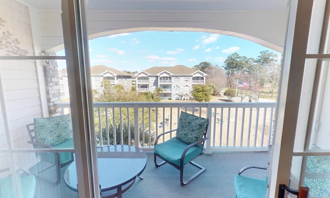 Central Myrtle Beach Condo | Poolside Haven | Golf Views | Your Perfect Getaway | Magnolia Place 4683-303