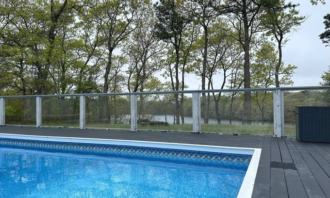 Buzzards Bay House | Poolside Lake Escape – Family-Friendly Waterfront Home with Private Pool & Dock