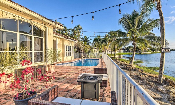 Miramar Villa | Poolside Paradise w/Lake Views in Miramar!