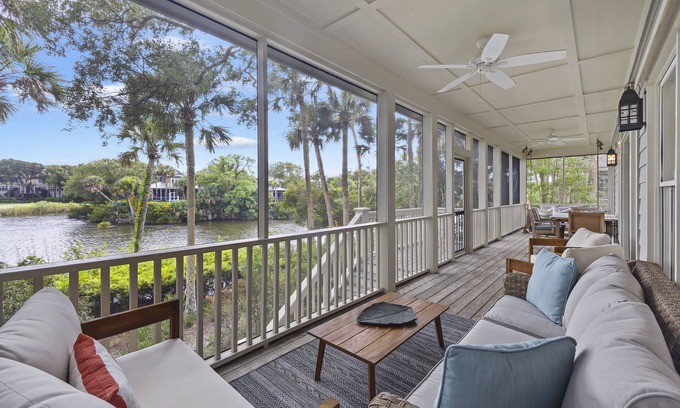 Vanderhorst Plantation House | POPULAR 4BR Silver Moss Home, Modern, Short Walk to Beach, Community Pool Access!