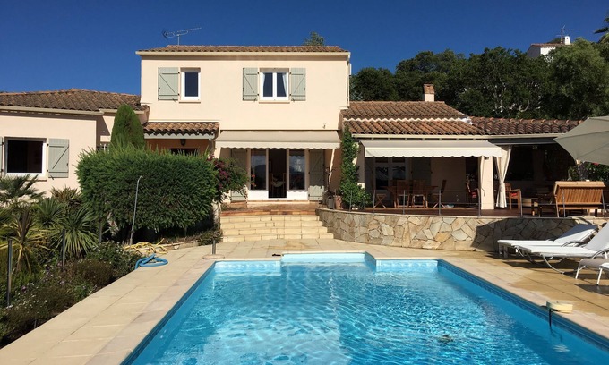 Grosseto-Prugna Villa | Porticcio Beautiful sea view villa with pool