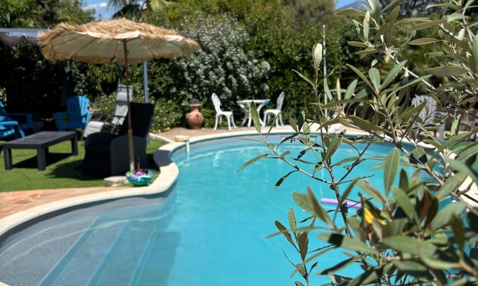 Grosseto-Prugna Apartment | Porticcio garden level. 70 m2. Private garden and parking. Quiet location. Sleeps 2 to 5,