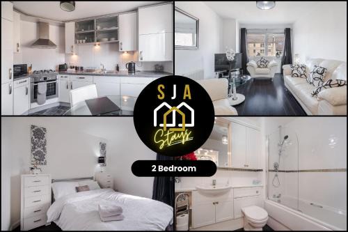Central Aberdeen Apartment | Portland Pad - SJA Stays - Modern 2 Bed Apartment