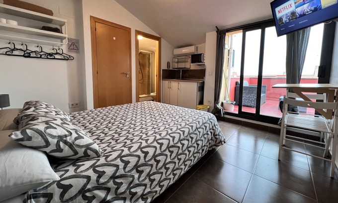Mataro Apartment | Precioso Ático con Vistas al mar y una Gran Terraza con Miranda