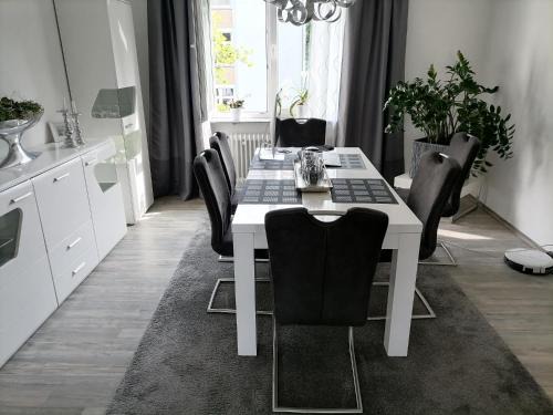 Zweibruecken Apartment | Premium Ferienwohnung "Christine ", Zentrale ruhige Stadtlage 100 QM Ebenerdige Dusche Terasse Kaminofen