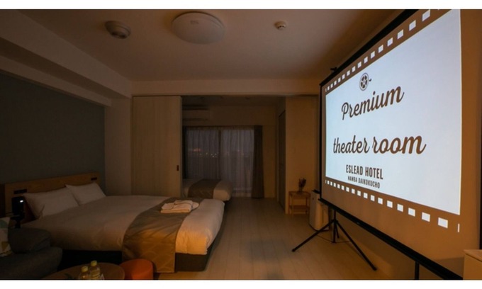Naniwa Hotel | Premium Theater Room Standard Plan Namba area w/Osaka Ōsaka